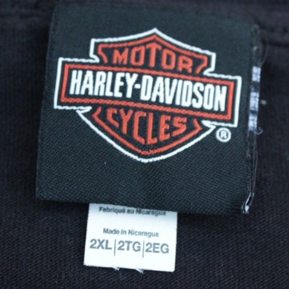 Harley Davidson Lynchburg Tennessee Graphic Barrel T-Shirt Mens 2XL Black - Picture 6 of 7